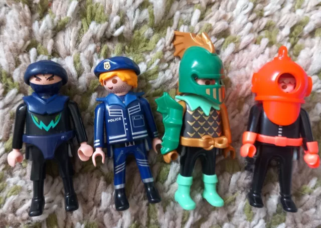 Paquete de figuras Playmobil X4