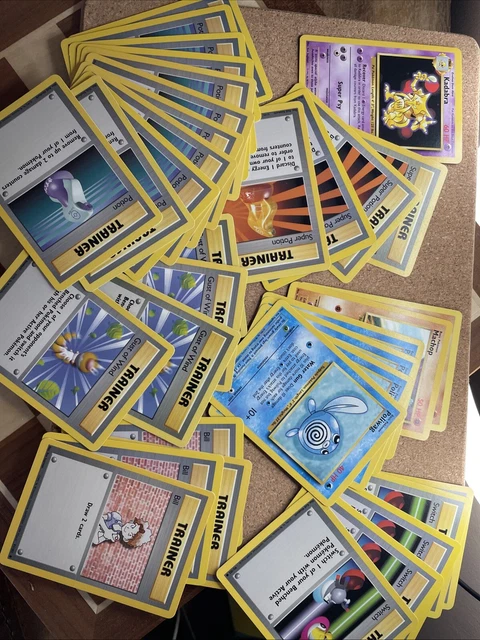 WOTC POKEMON CARDS 1999 base set bundle X 35 In Excellent Condition £11 ...