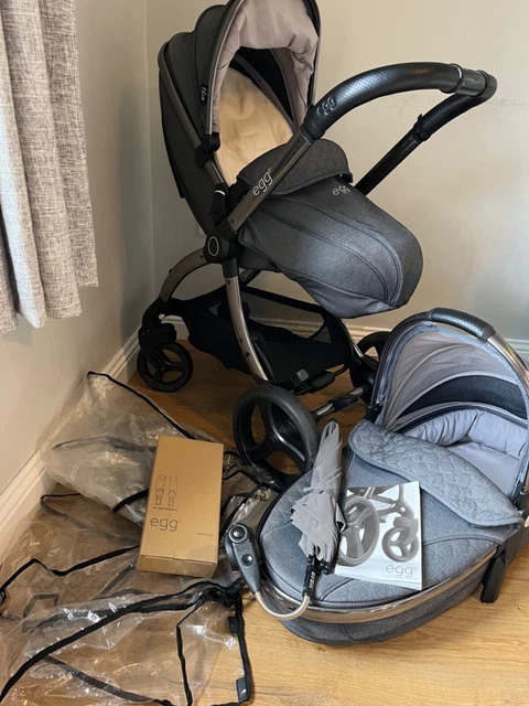 Egg2 Carrycot and Stroller bundle | Quartz -Good condition 