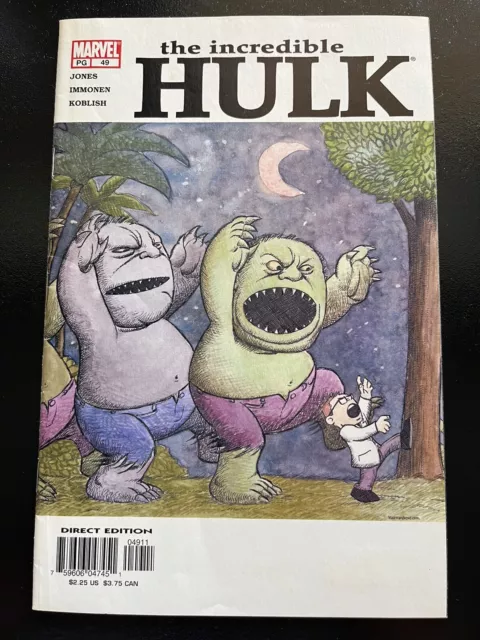Marvel Comics The Incredible Hulk￼ #49 (2003) “Where the Wild Things Are” Homage