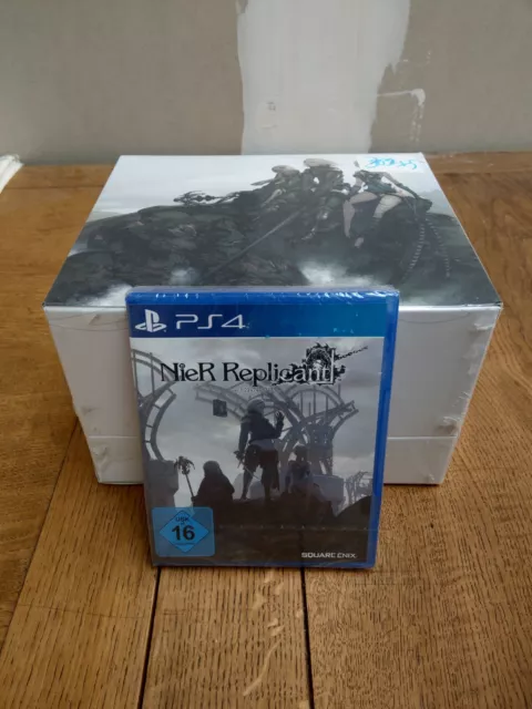 jeu video sony PS4 Nier Replicant collector White Snow avec jeu allemand