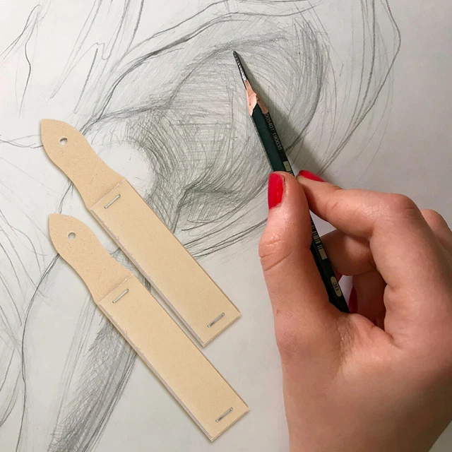 Set Da 36 Sfumini E Tortillon Per Artisti - 6 Formati Diversi - Per Disegno, Schizzi, Pastello E Carboncino - 2