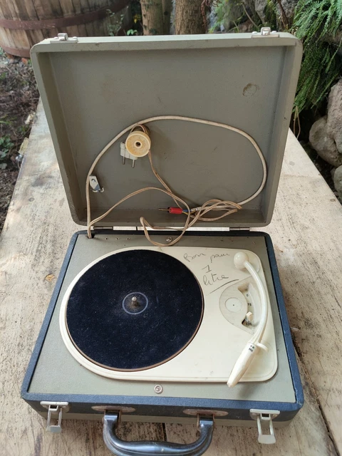 Tourne Disque Année 70 | Tourne Disque Valise - Heritage Vintage