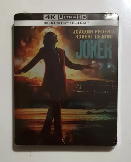 BD-UHD 4k + Blu-ray - Steelbook : DC Comics - THE JOKER - Neuf