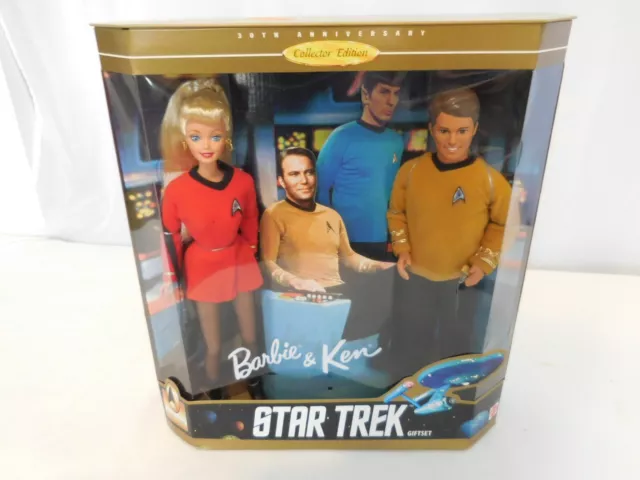 Barbie and ken star trek 30th shop anniversary 1996