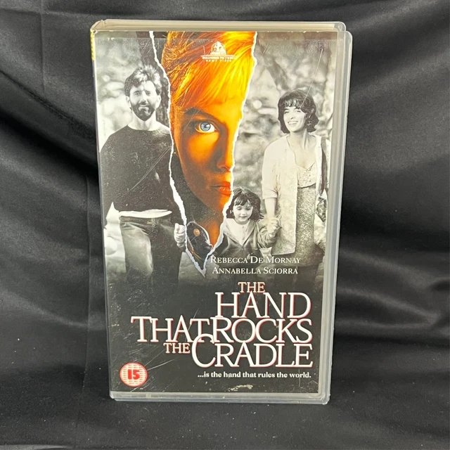 VHS VIDEO TAPE - The Hand That Rocks The Cradle - Cert 15 £3.00