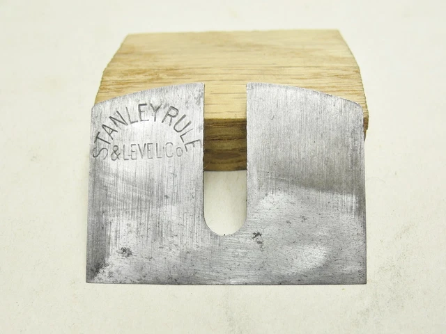 Vintage Stanley Tools Spoke Shave Cutter, Nice Condition, Logo From 1874-1884