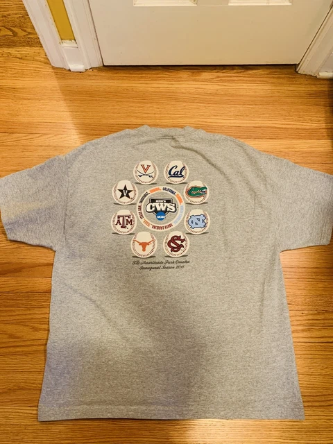 Tri-Lake Sportswear 2011 College World Series CWS Gray T Shirt Men’s Size XXL