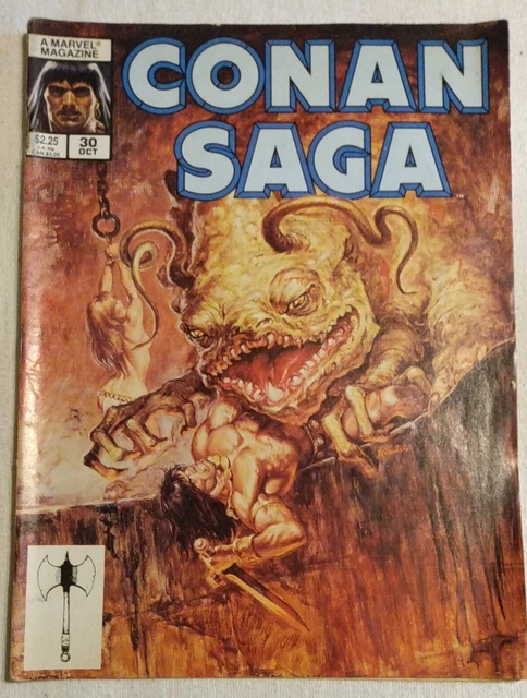 Stan Lee Presents Conan Saga by Marvel Magazine Vol 1 # 30, October  1989