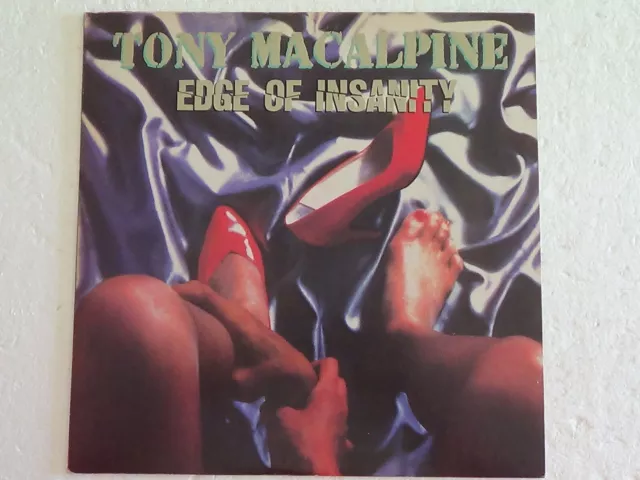 Tony MacAlpine ‎– Edge Of Insanity LP 1986 Japan NM/VG+