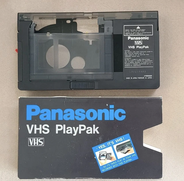 PANASONIC PVP1 VHSC to VHS Motorized Converter Adapter VCA115A