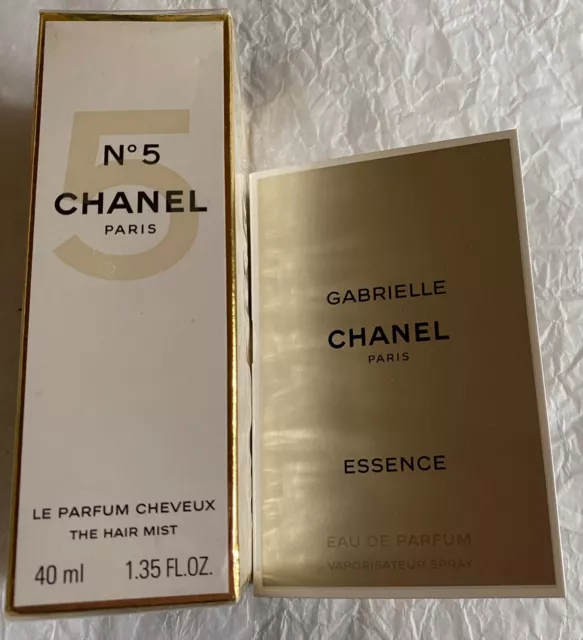 Chanel No 5 The Hair Mist - Le Parfum Cheveux’ 40Ml Vintage/Rare + Samples
