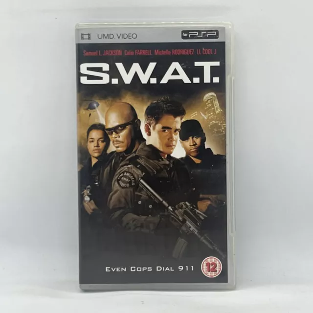 SWAT S.W.A.T. Samuel L Jackson Sony PSP PlayStation UMD Video Region 2