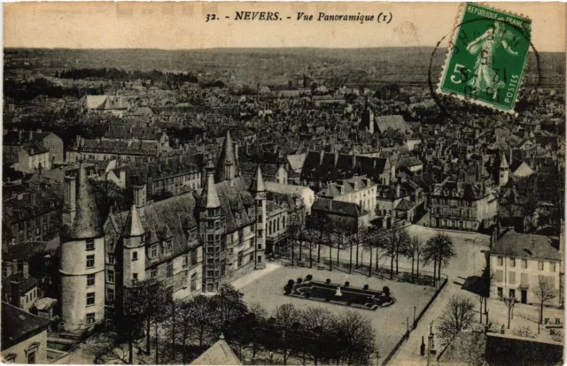 CPA NEVERS - Panoramic View (355593)