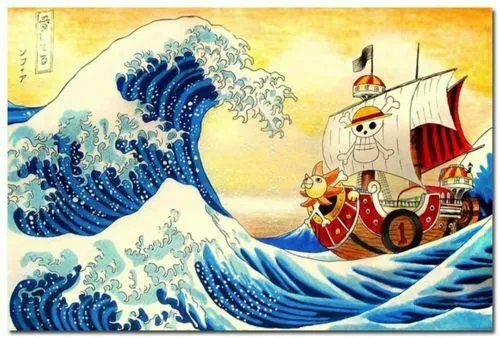 287465 The Great Wave Waves Off Katsushika Hokusai PRINT POSTER