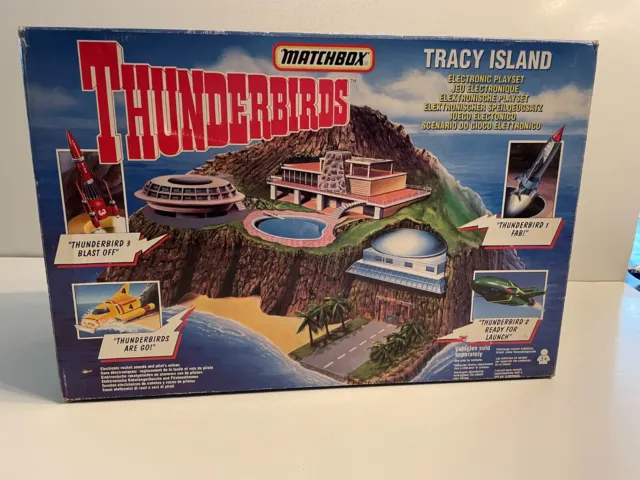Thunderbirds Tracy Island von Matchbox im Originalkarton (U060)