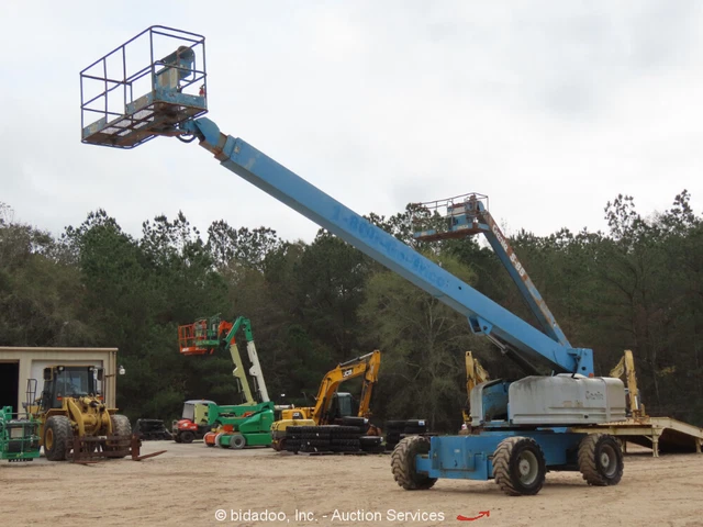 Genie S80 80' 4WD Diesel Telescopic Boom Lift Man Aerial Platform Duetz Diesel