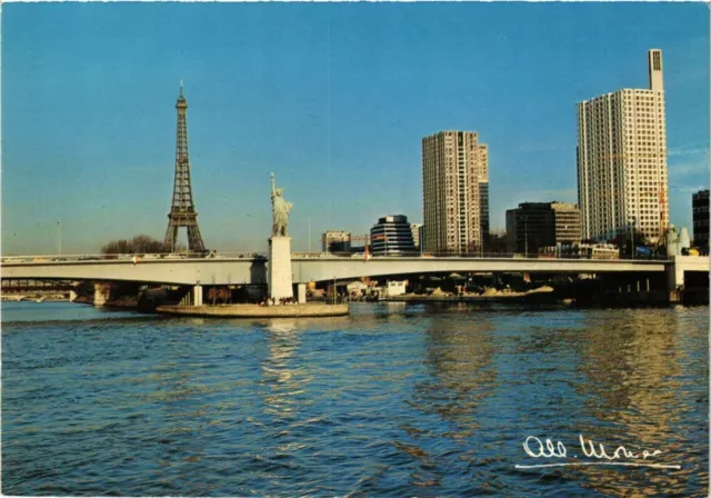 CPA MONIER ALBERT-Paris-Le Front de Seine (331601)