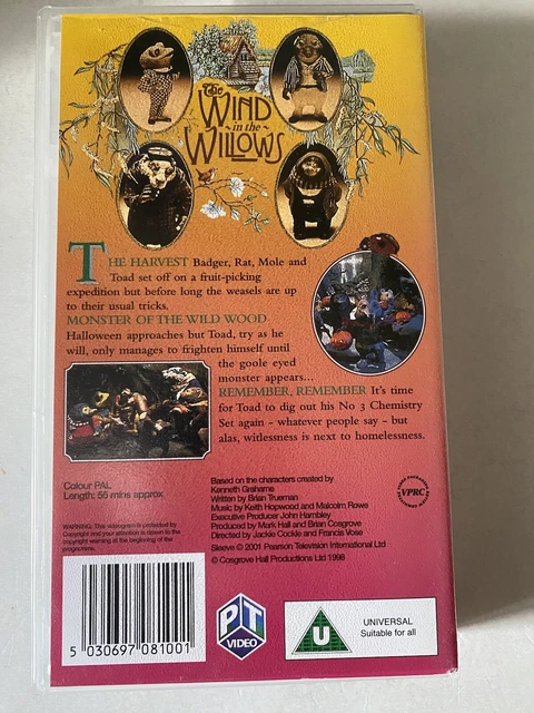 THE WIND IN The Willows - Autumn Antics - Thames Video Collection - Vhs ...