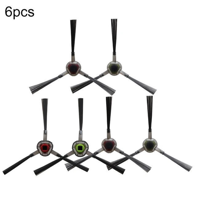 6 Pièces Côté Brosse Remplacement for Ecovacs-Deebot N8 Pro Plus Robot Vide