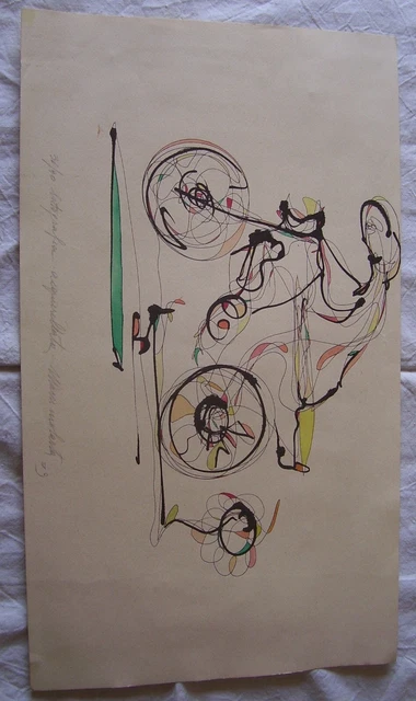 Litografia pittore Sardo Massimo Carta