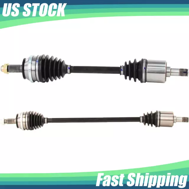 For 2001-2005 Honda Civic Manual Trans Front Left Right Pair CV Axle Joint Shaft