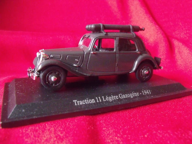 1/43  U. H. pour Atlas - CITROEN TRACTION 11 Légère GAZOGENE - 1941