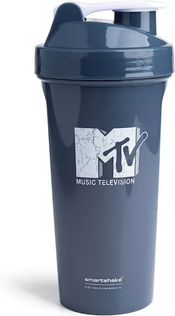 Smart Shake Lite Mtv Crollato Logo Shaker Bottiglia 800ml