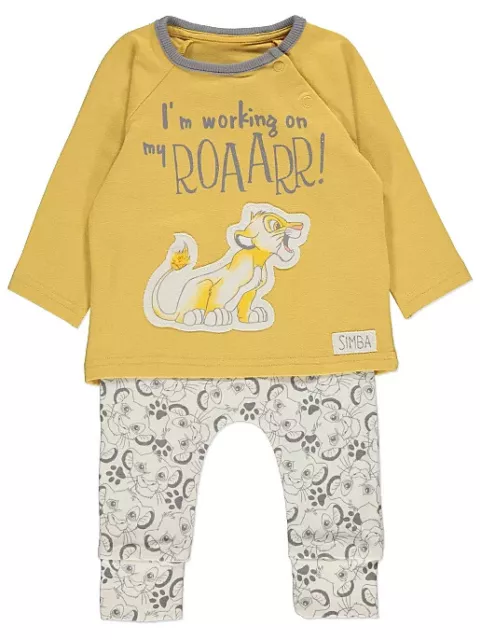 Disney Lion King Simba Top & Trousers Outfit for Baby. Various Ages. BNWT