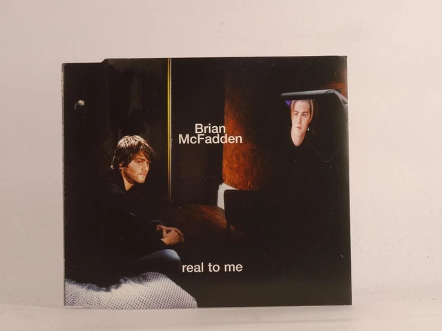 Real To Me BRIAN MCFADDEN REAL TO ME (K34) 2 Track CD Single Picture Sleeve SONY £ ...