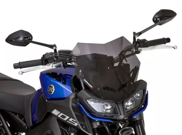 Ermax Yamaha MT-09 & SP 2017- 2020 Sports Screen - Dark Smoked