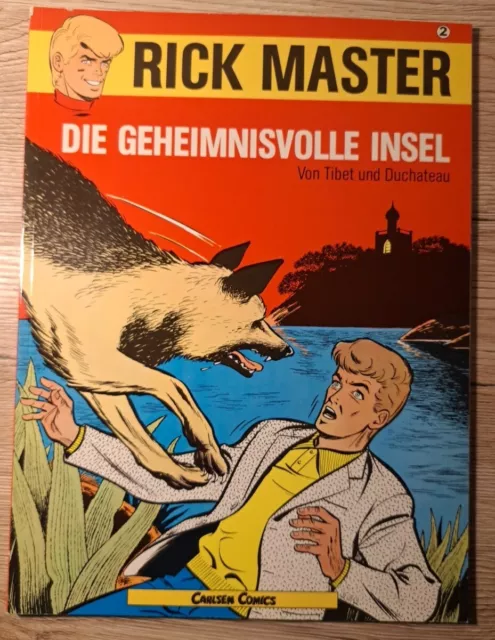 Rick Master - 2 Die geheimnisvolle Insel / 1987 / Duchateau/Tibet / Carlsen