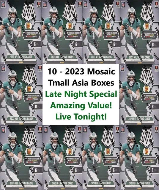 ARIZONA CARDINALS BREAK 443 x10 2023 Mosaic Tmall Asia NFL HOBBY BOX