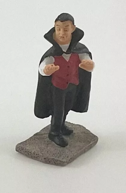 LEMAX Spooky Town *BLOODMOBILE VAMPIRE* Dracula Halloween Village Figurine 92602