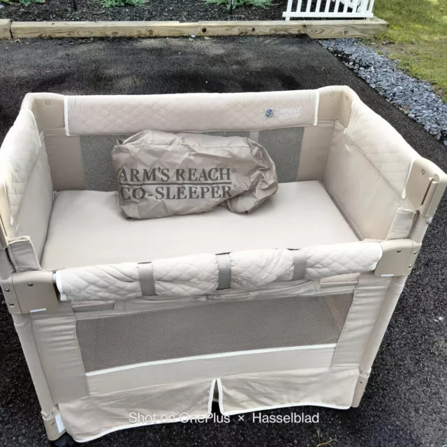 Arms-Reach "Original" Co-Sleeper, Bassinet, Crib, Playard -
