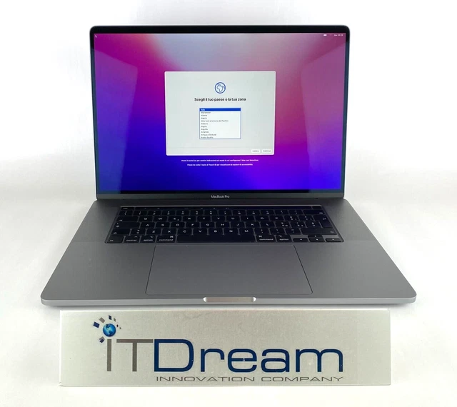 Apple MacBook Pro 16" i7 512GB SSD 16GB Radeon Pro 5300M 4GB USATO FATT.