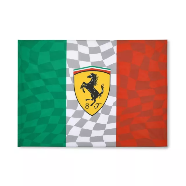 Scuderia Ferrari F1 Officiel Équipe Logo Italien Drapeau Red 140x100 CM Ru Ship