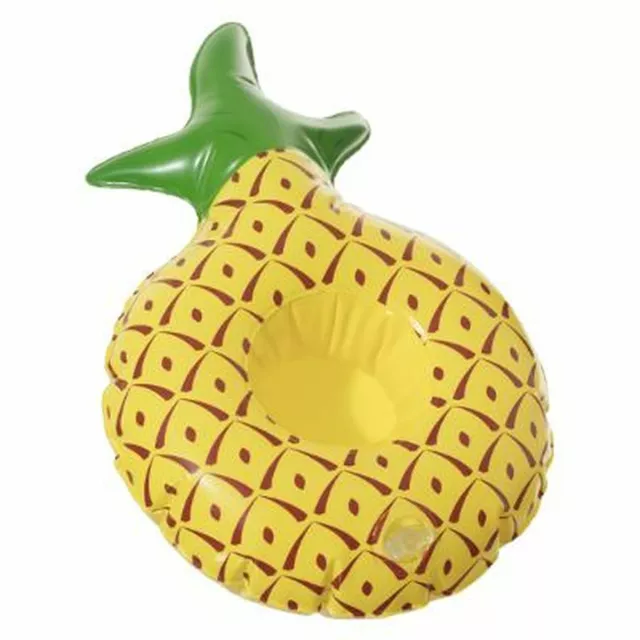 Intex Porte gobelet gonflable Ananas - Diam. 17 cm