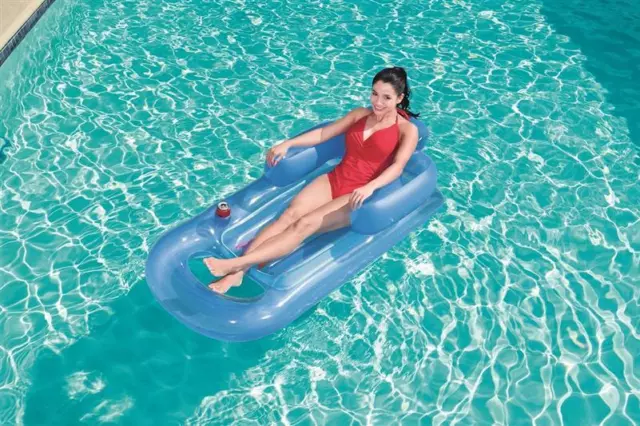 BESTWAY Luftmatratze Pool Lounge Schwimmbad Poolliege Badeinsel 43028 inflatable 2