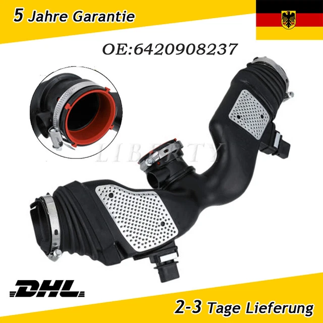 Luftmassenmesser Audi A4 B6 REINLUFTLEITUNG INKL. LUFTMASSENMESSER A6420908237 Für Mercedes OM642 Mercedes Reinluftleitung OM642