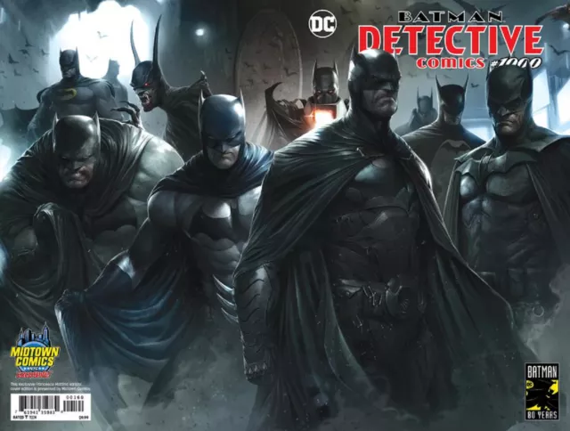 Detective Comics 1000 Francesco Mattina Midtown Variant Batman Nm