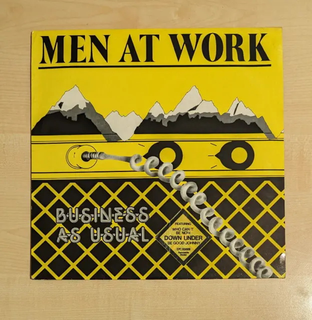 Men at Work ~ Business as Usual [1981] 12" Vinyl LP