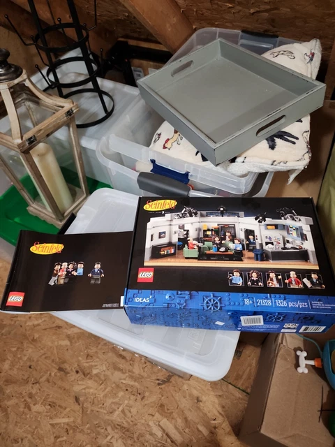 LEGO IDEAS: SEINFELD empty box and Instruction guide. EMPTY BOX no ...