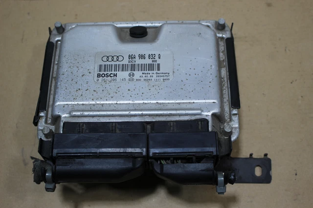 MOTORSTEUERGERÄT STEUERGERÄT 06A906032Q / 1J1906329B Audi A3 8L1 Bj,99 ...