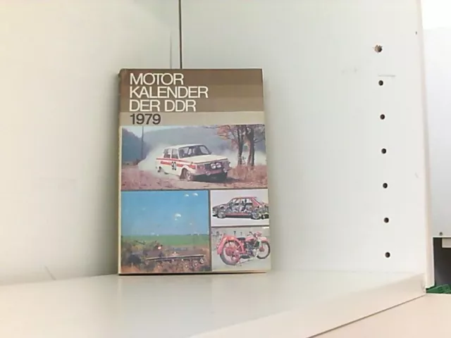 Motor-Kalender der DDR 1985. Militärverlag der, DDR.: