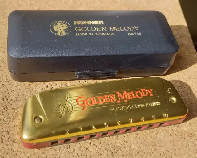 Hohner Harmonica Golden Melody In C