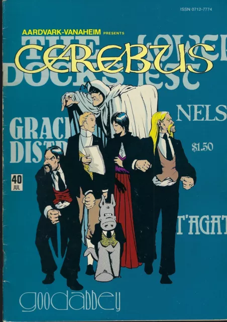 Cerebus(AARDVARK-VANAHEIM-1977) #40 - David Sim