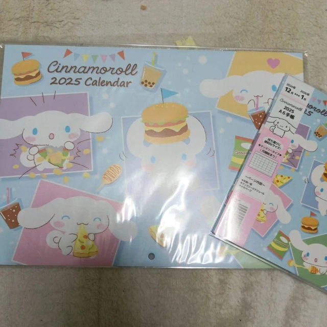CINNAMOROLL 2025 CALENDAR A5 Size And Schedule Book 51 19 PicClick UK Cinnamoroll 2025 Calendar A5 Size And Schedule Book.webp