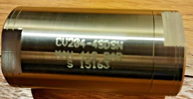 New Osasis #Cv204-4Sdsn Cng Compressed Nat Gas 1/2" Check Valve 410 Bar 6000 Psi