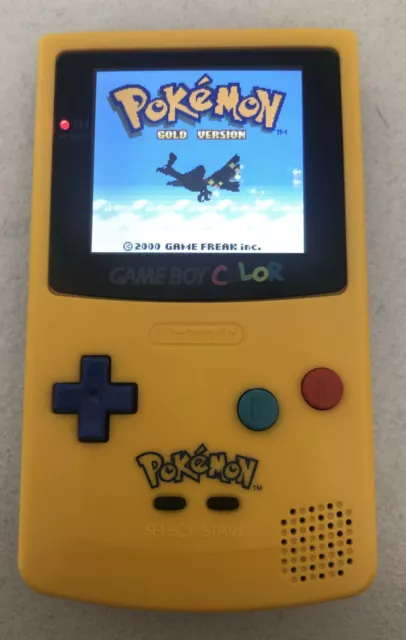 Nintendo Gameboy Color Colour Game Boy Backlit IPS Q5 V2 Screen Pokémon Edition